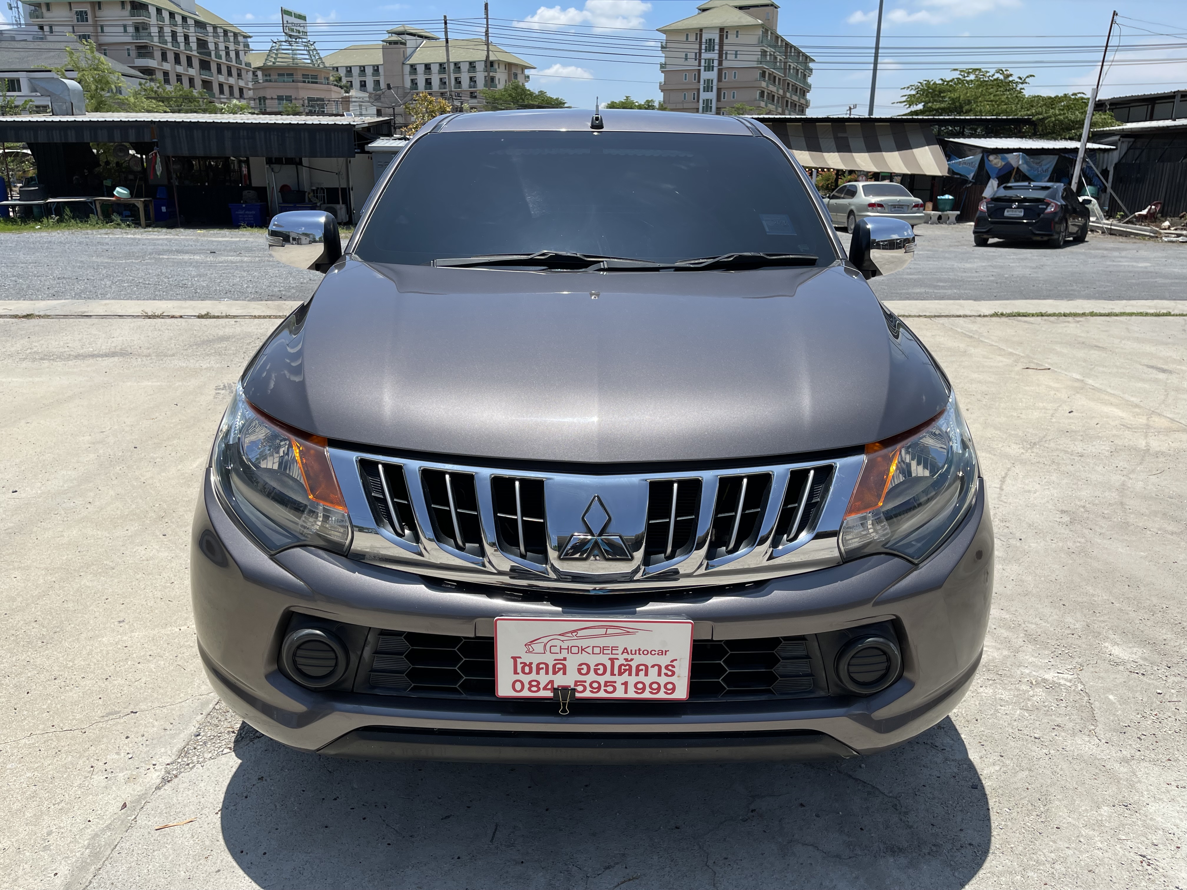 Mitsubishi Triton All New Cab 2.5 GLX 2015 น้ำตาล