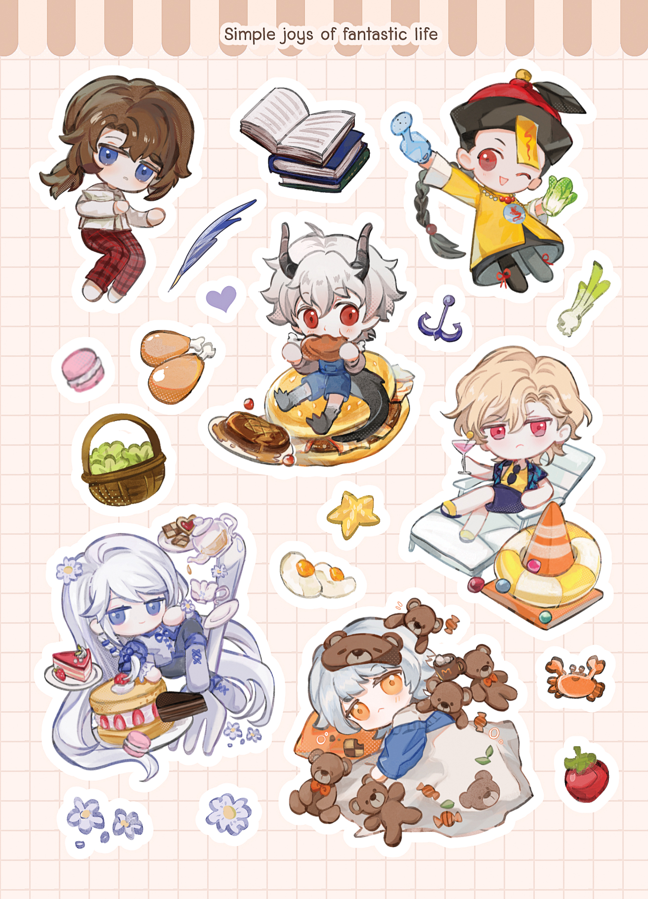 Sticker Simple Joy Gacha