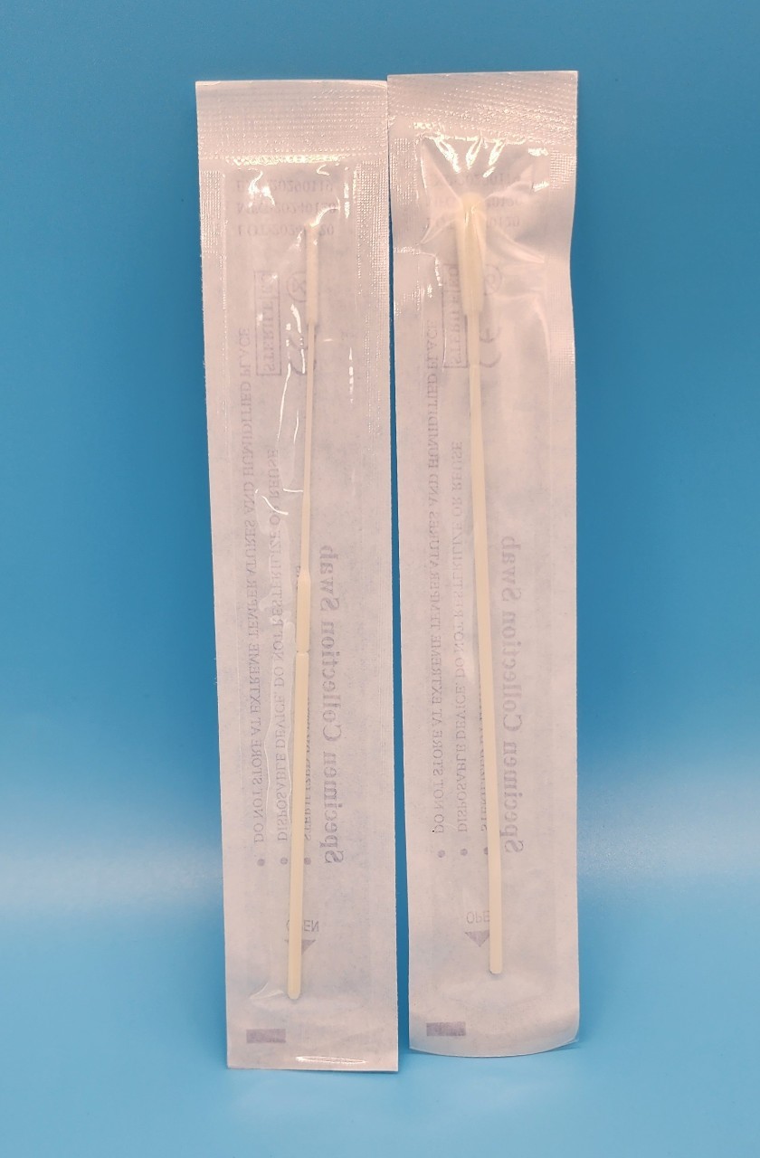 ก้านตรวจเชื้อ Flocked swab ,Sterile , Nasopharyngeal Swab / Oral swab