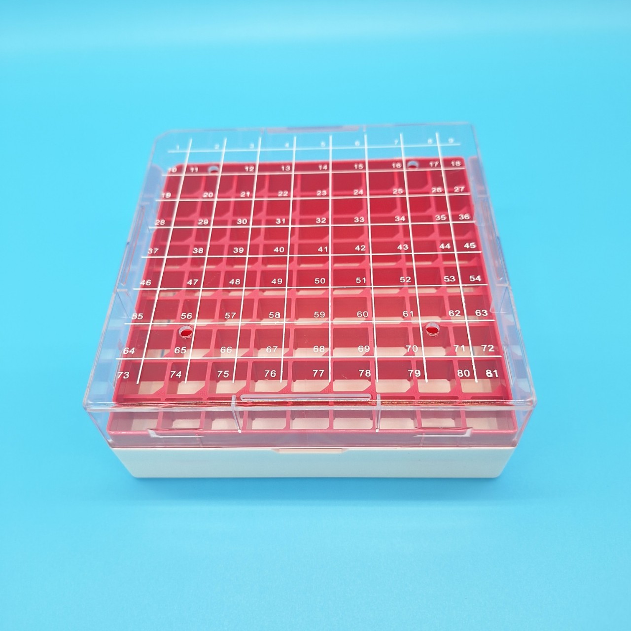 กล่องเก็บหลอดเก็บตัวอย่างไครโอทิวบ์ , Cryo tube (Cryo Storage Boxes, PC) 25 , 81 , 100 well