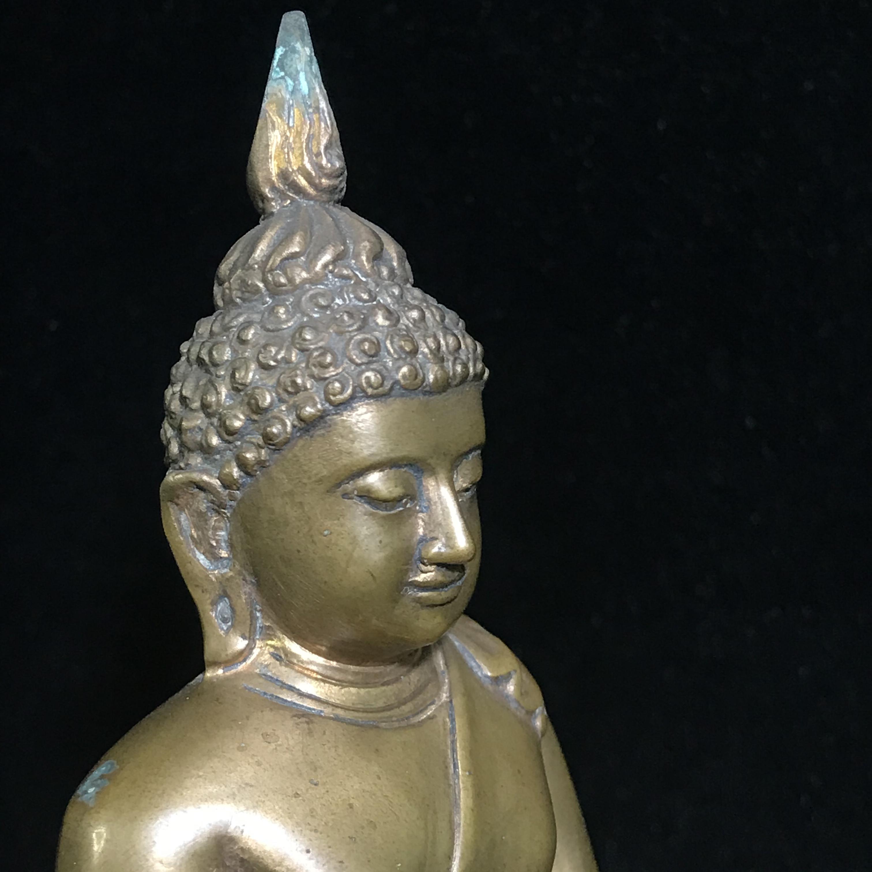 พระไพรีพินาศ วัดบวรนิเวศวิหาร ปี 2544 เนื้อสัมฤทธิ์ หน้าตัก 3นิ้ว (นิยมหายาก)(1ใน2989องค์)