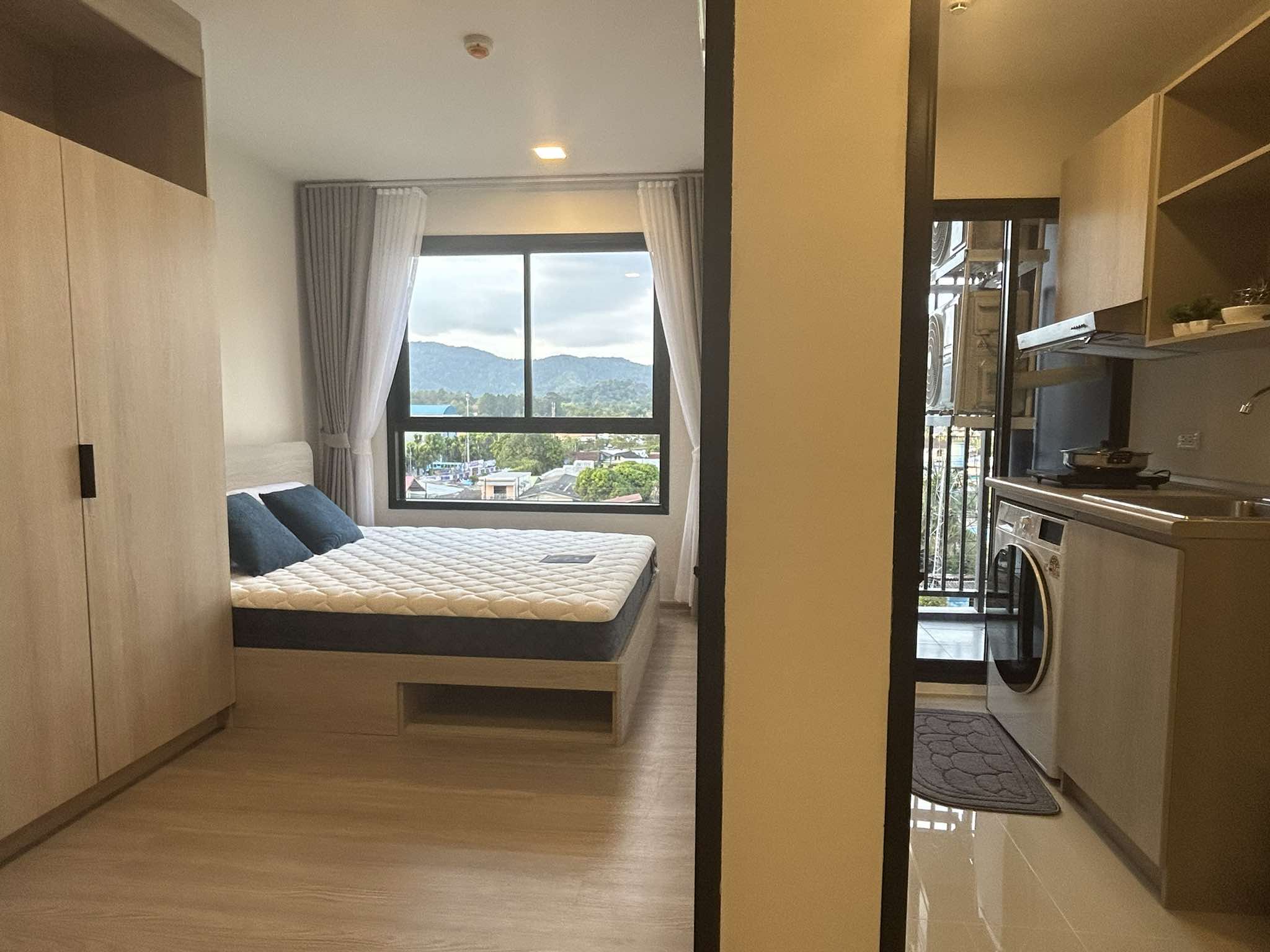 For Rent : Kathu, Dcondo Reef, 1 Bedroom 1 Bathroom, 6th flr.