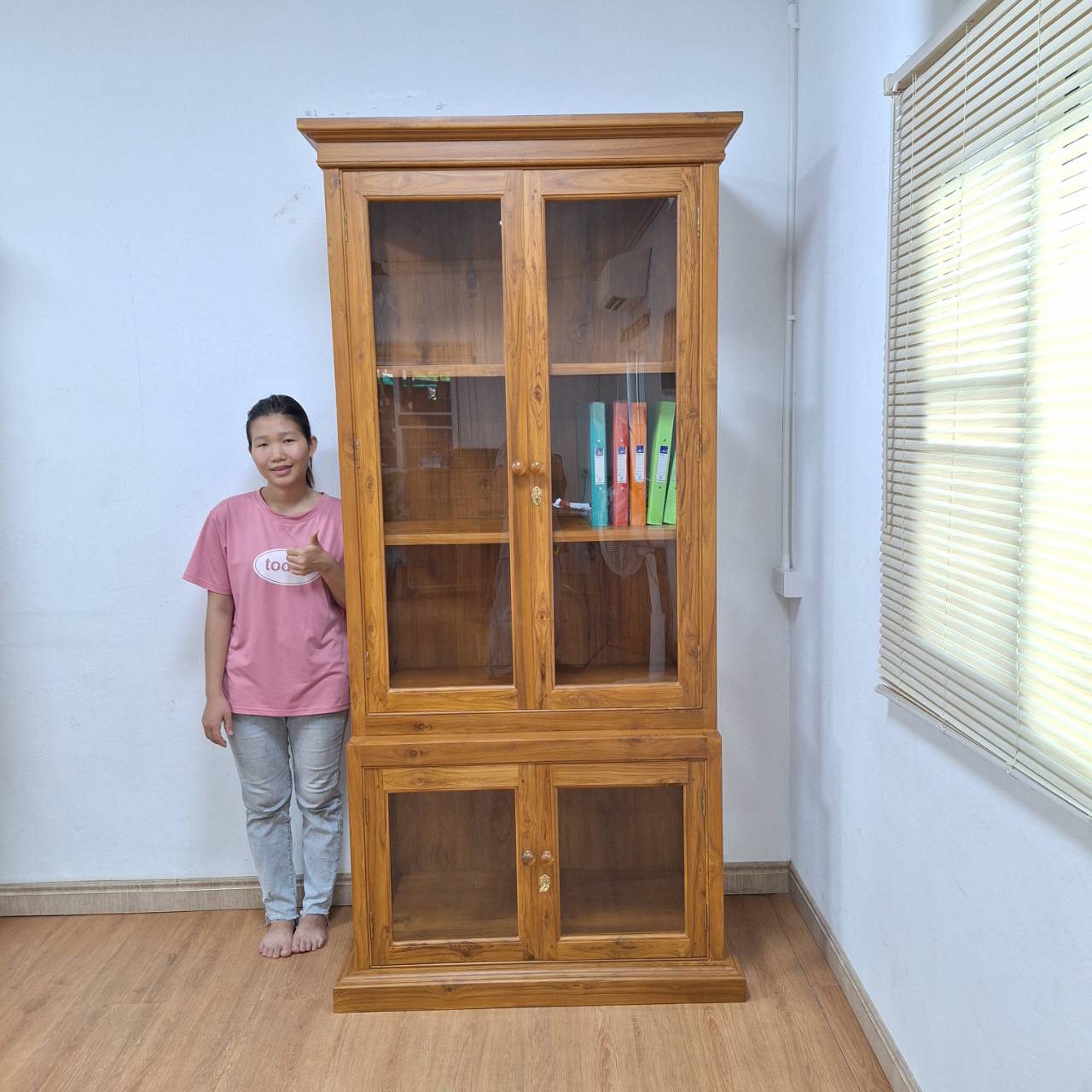 ตู้หนังสือ รุ่นเก็จมณี