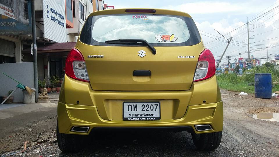 The bodykits for Suzuki Celerio by Amotriz