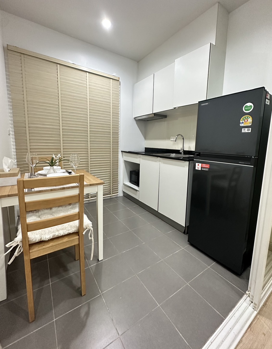 For Rent : Samkong, Condo near Lotus Samkong, 1 bedroom, 1st flr.