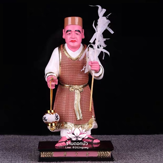ฮ่าวจื่อเอี๊ย เทพกตัญญู เทพเจ้าแห่งโชคลาภสายนรก งานเรซิ่นคุณภาพสูง ขนาด 12/16 นิ้ว