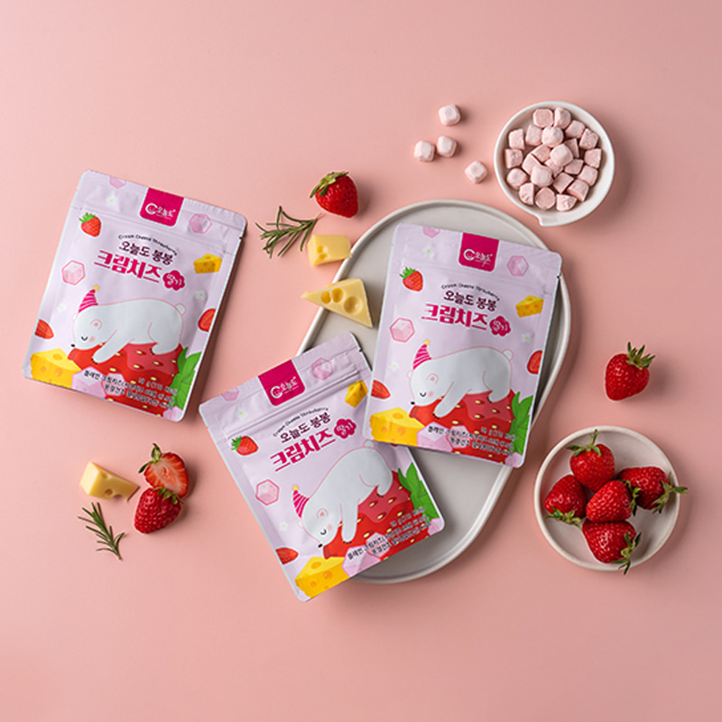 ONEULDO BONGBONG CREAMCHEESE STRAWBERRY