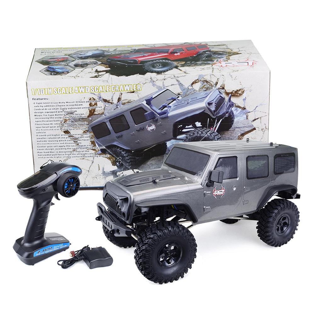 รถออฟโรด RGT EX86100 1/10 2.4G 4WD เกียร์เหล็ก ระบบเพลาขับ ขนาด 51CM. กันน้ำ
