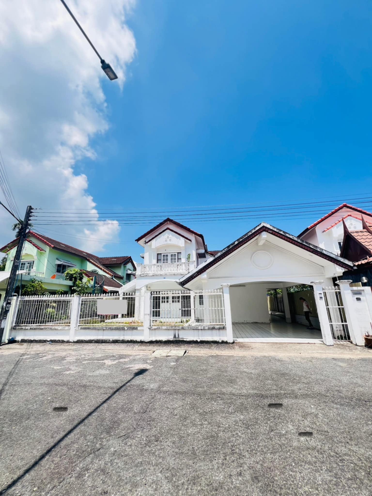 For Rent : Samkong, Single-storey detached house, 3 Bedrooms 2 Bathrooms near Chillva Market