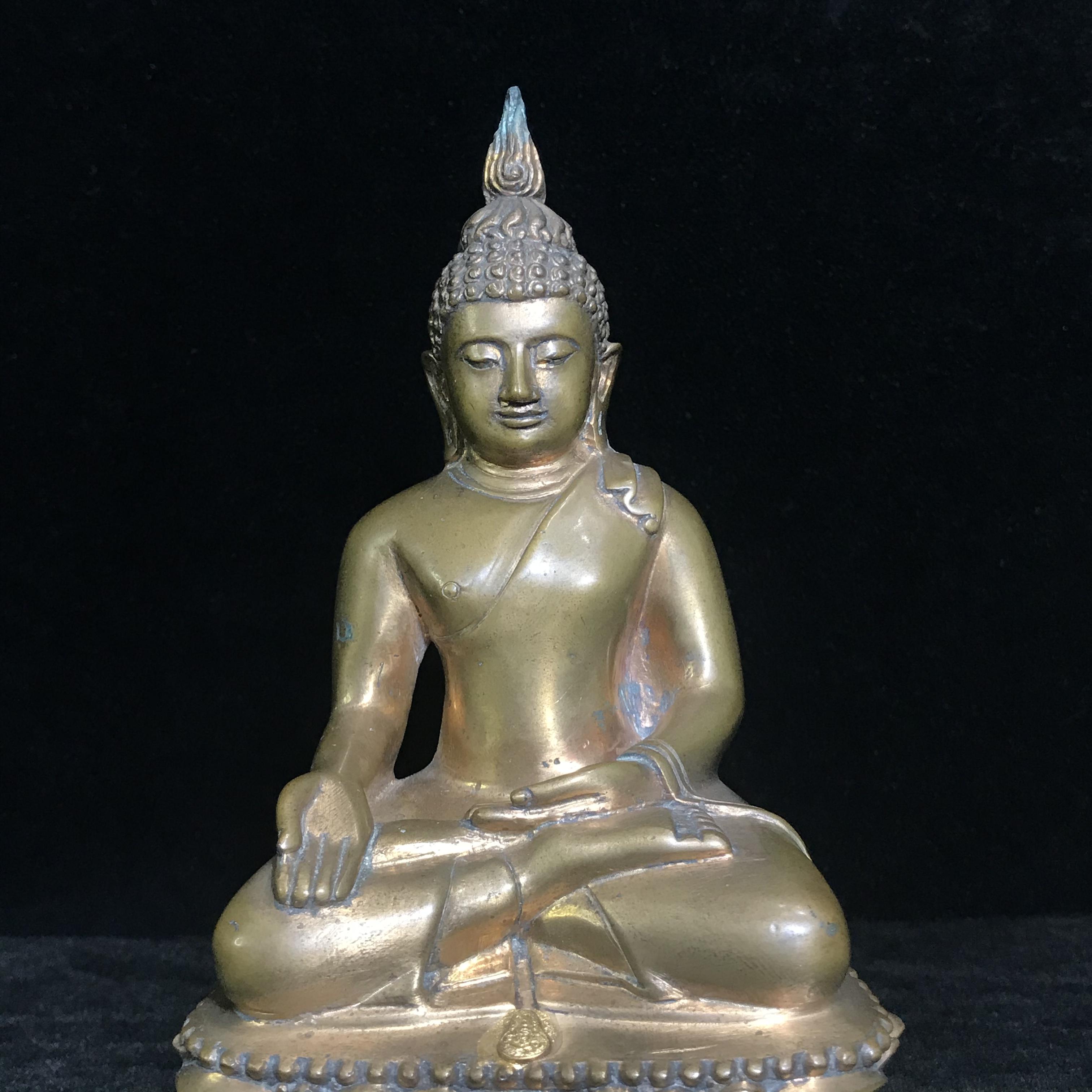 พระไพรีพินาศ วัดบวรนิเวศวิหาร ปี 2544 เนื้อสัมฤทธิ์ หน้าตัก 3นิ้ว (นิยมหายาก)(1ใน2989องค์)