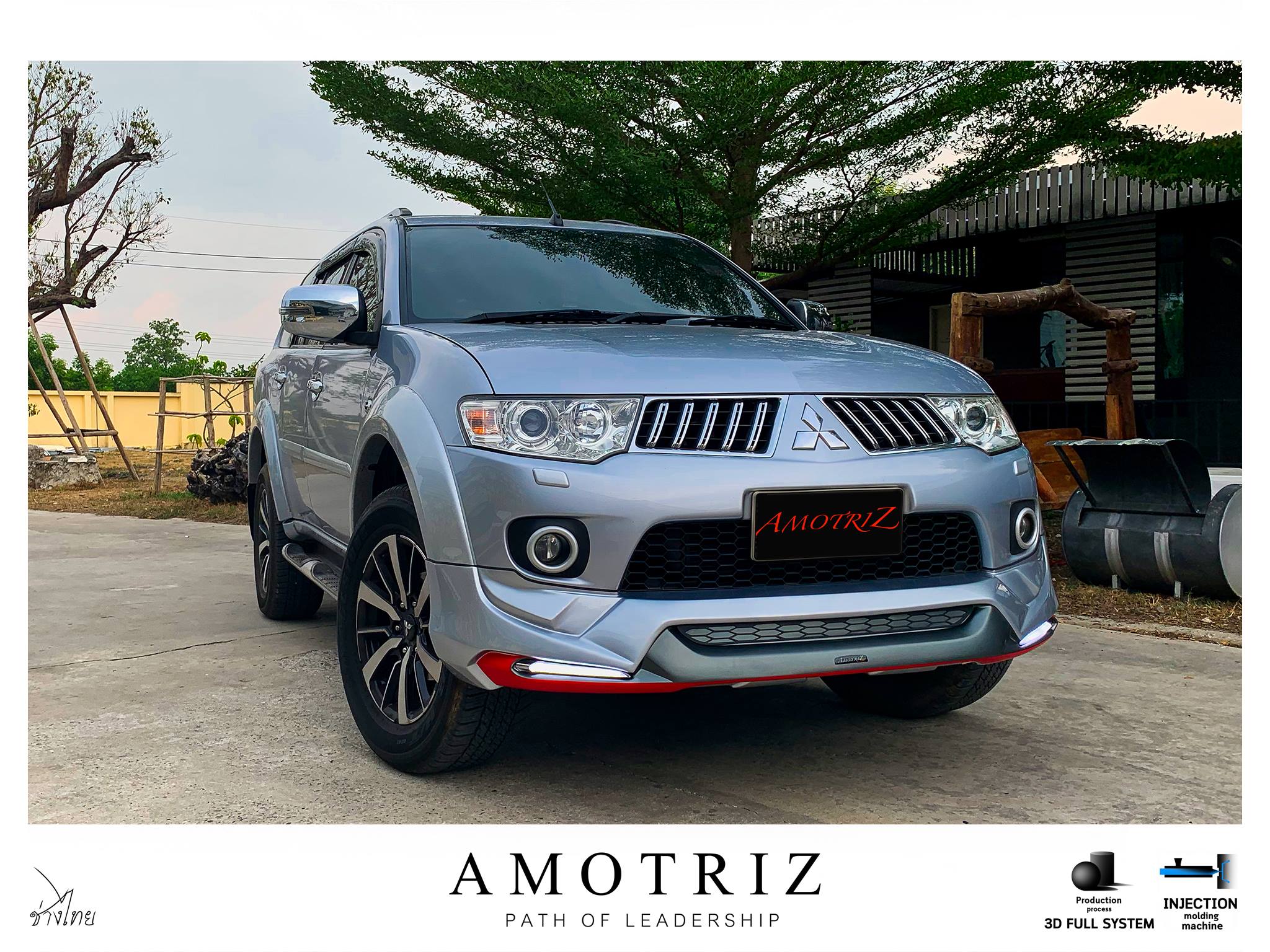 Mitsubishi Pajero 2008-2013 body kits by Amotriz