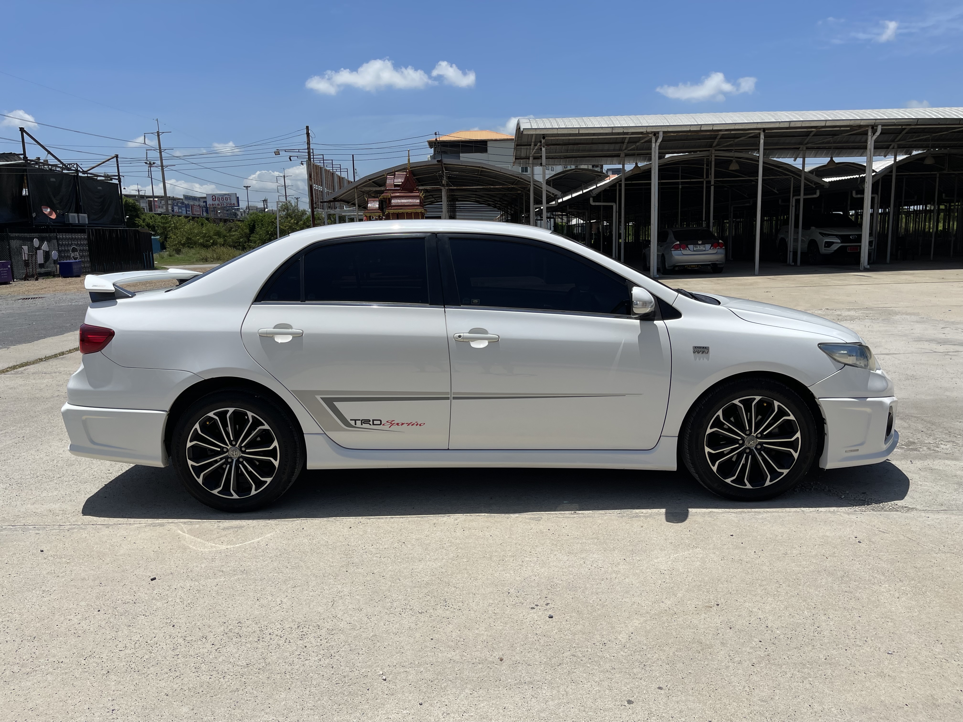 Toyota Altis 1.8 TRD Sportivo Dvd At 2013 ขาว