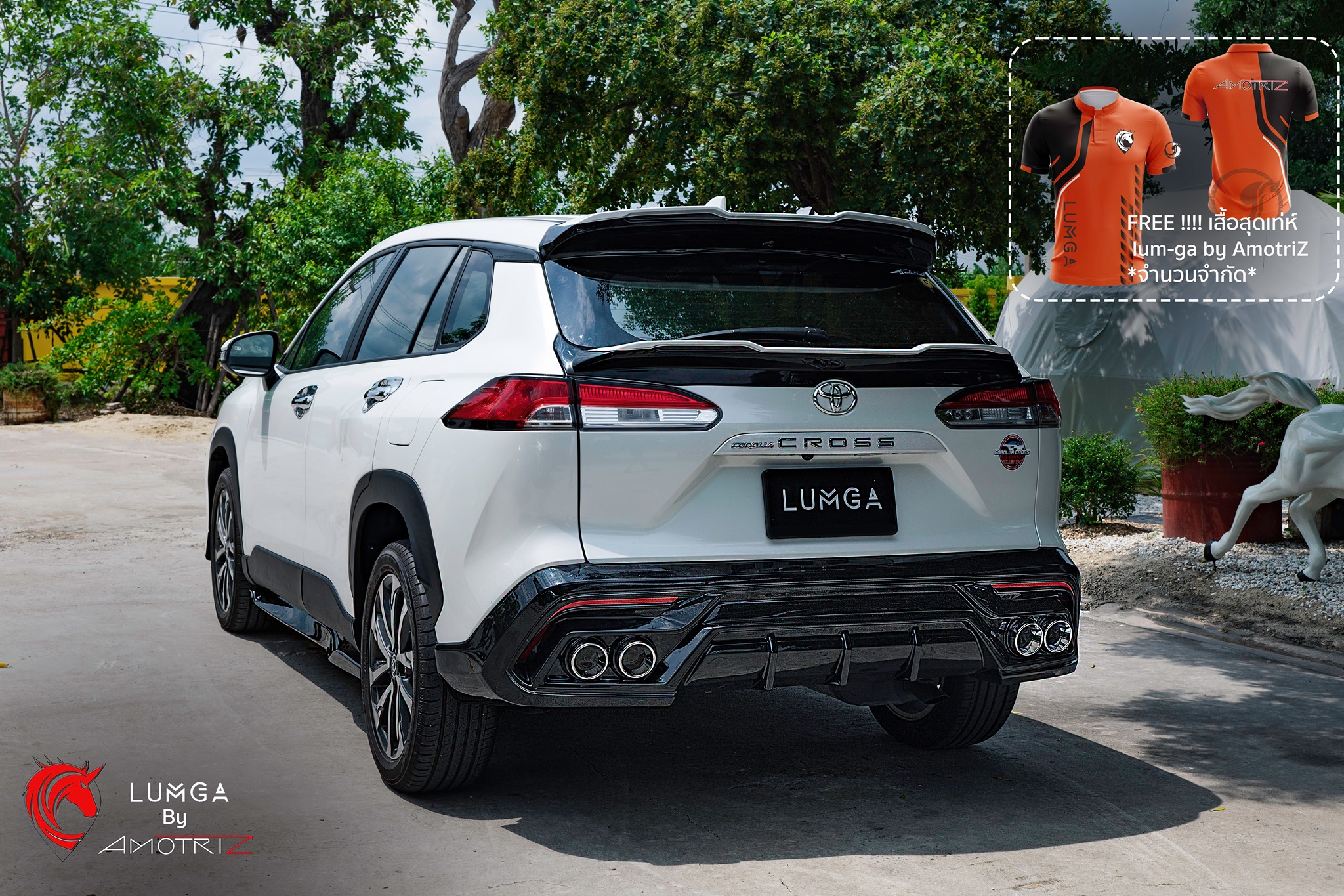 ชุดแต่ง Toyota Collora Cross 2021 โดย อโมตริส