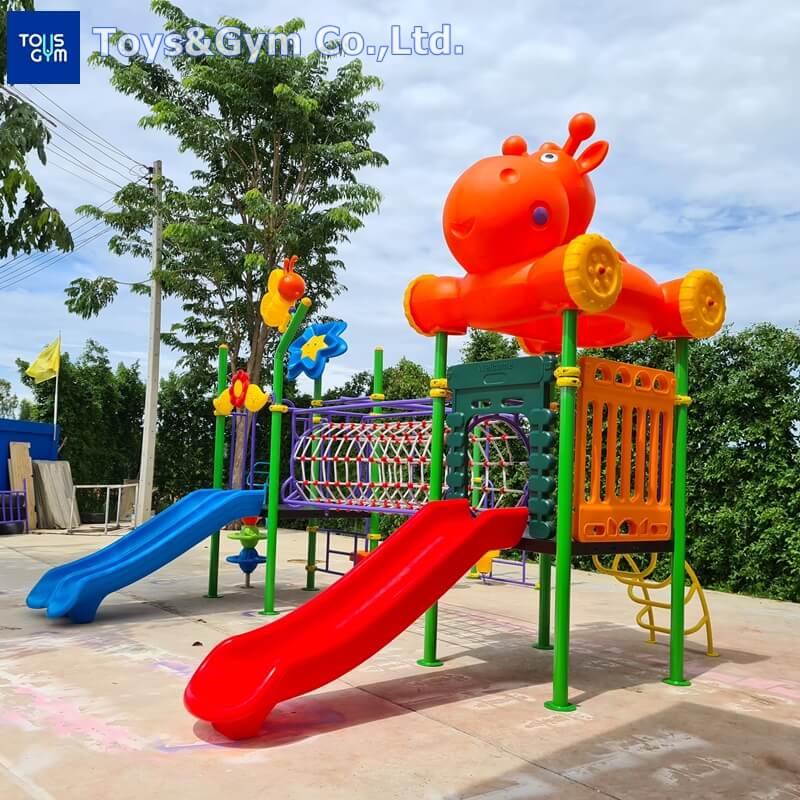 MiT-โรงงานผลิต เครื่องเล่นสนามกลางแจ้ง ชุดฮิปโปโปเตมัส