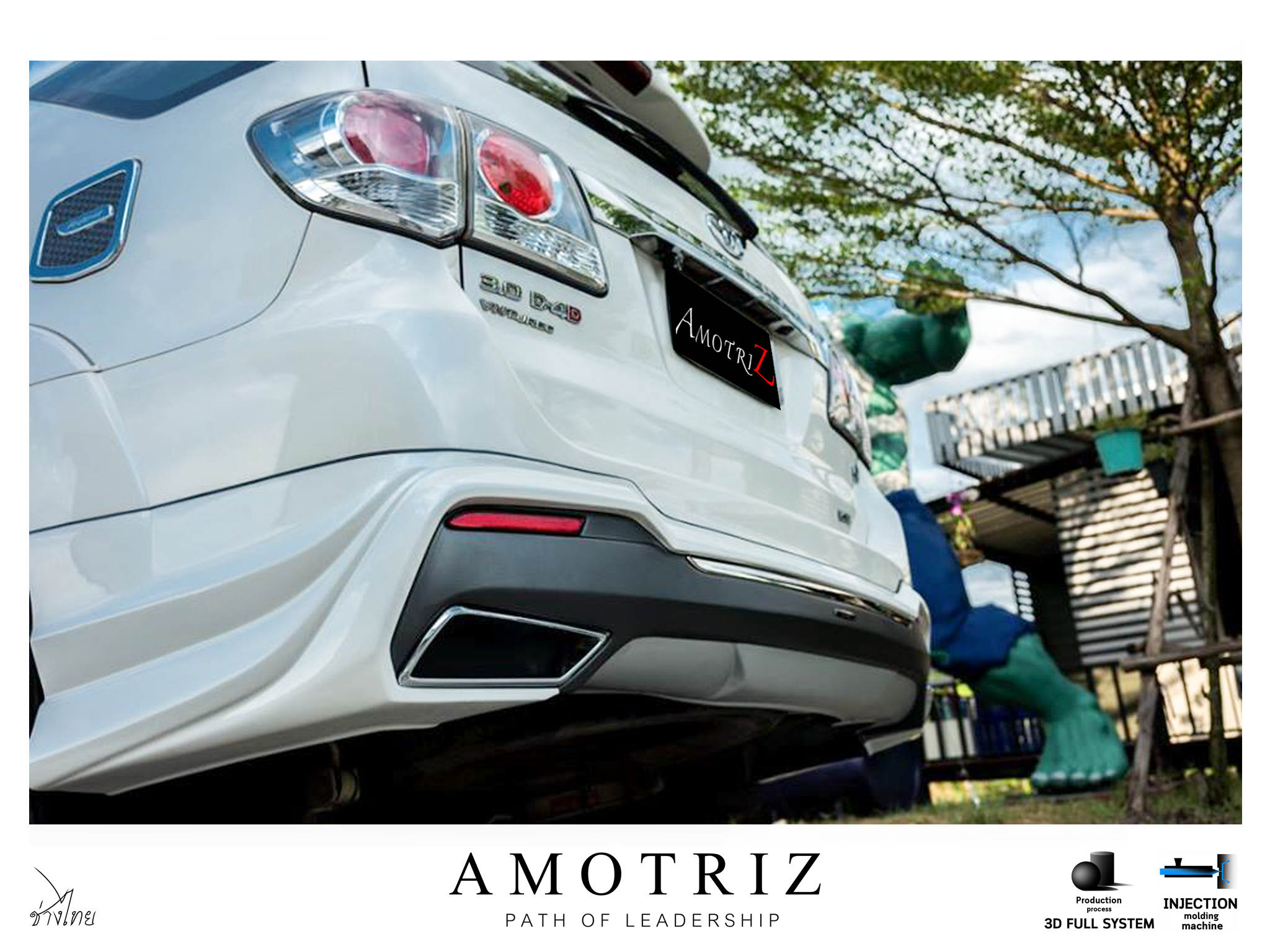 Toyota Fortuner 2012-2015 body kits by Amotriz