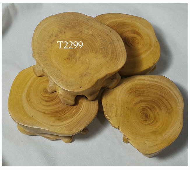 ฐานหรือกี๋ไม้boxwood เล็กๆ อันละ