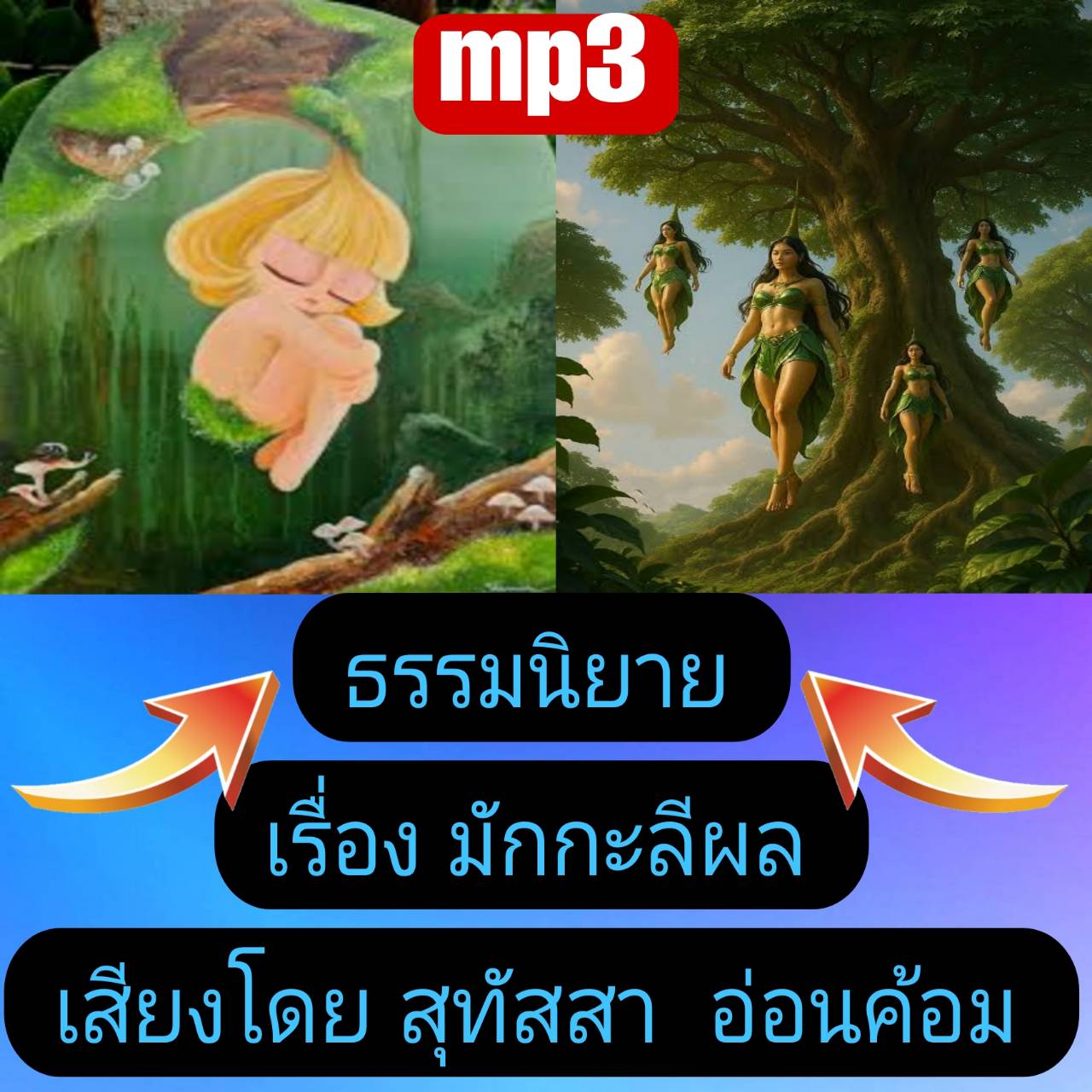 [พรเทวะ] แฟลชไดร์ฟ USb Mp3 ธรรมนิยาย เรื่อง มักกะลีผล เสียงโดยสุทัสสา อ่อนค้อม พิกัด https://www.lazada.co.th/products/i5771758809.html?spm=a1zawg.24863640.table_online_product.1.4ba41e133995Tl ใช้กับเครื่องเล่น USB/mp3 ทุกชนิดหรือเปิดฟังในรถยนต์เปิดในคอม