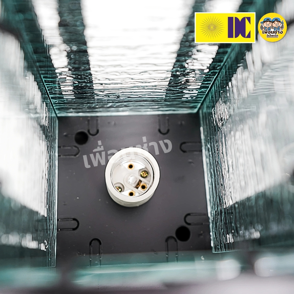 ยี่ห้อ DC รุ่น DCO-8910-200BK โคมไฟหัวเสา โคมไฟภายนอก กันน้ำIP55 โคมไฟหัวเสาภายนอก