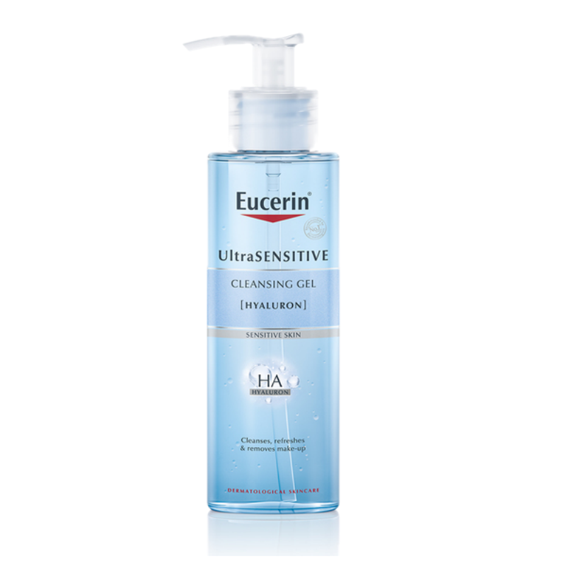Eucerin UltraSENSITIVE Cleansing Gel [Hyaluron] 200ml