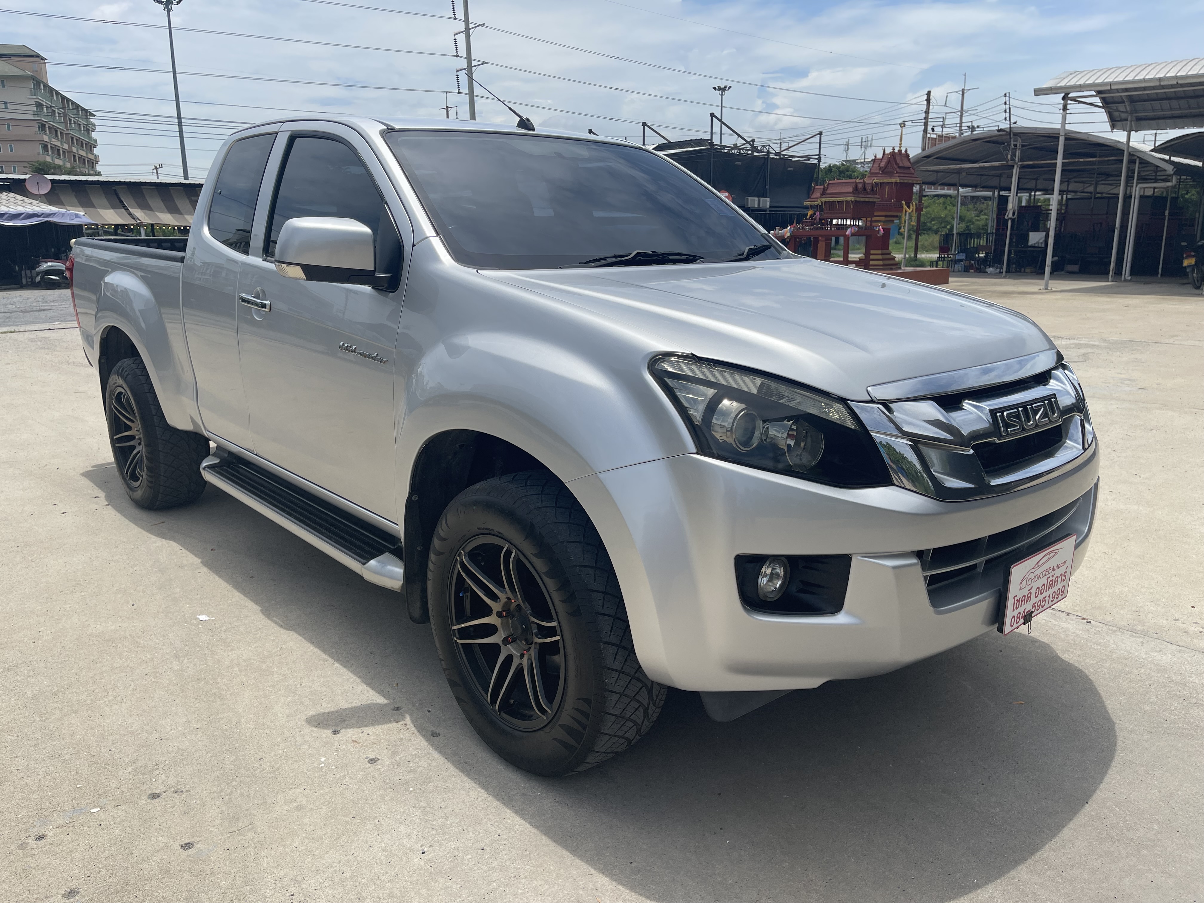 Isuzu Dmax All New Cab Hilander 2.5 Vgs Z 2012 เงิน