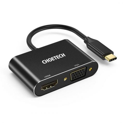 ตัวแปลง3.0 USB TO HDMI + VGA FEMALE สีดำ ; ONTEN / OTN-5201B