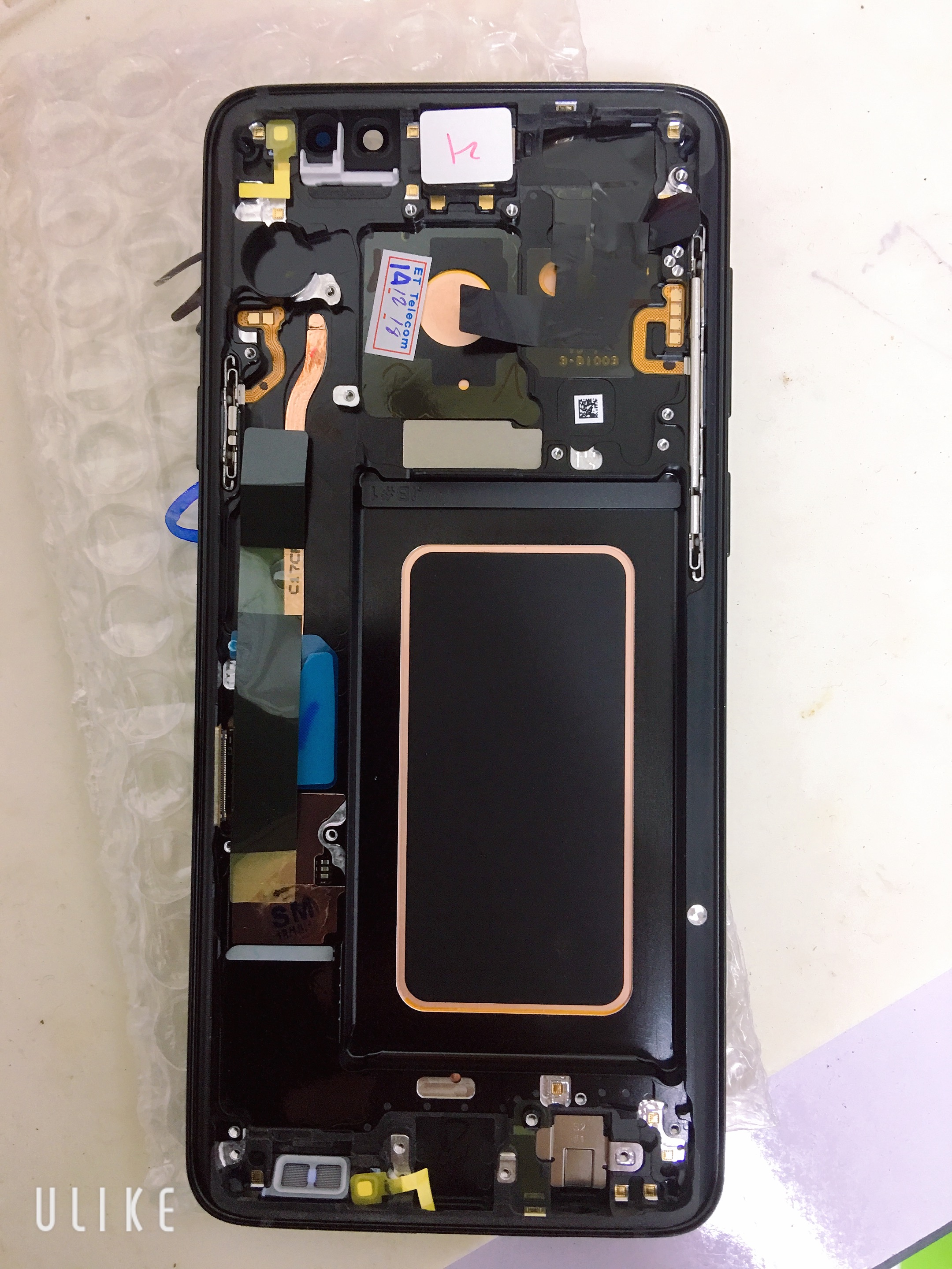 ราคาจอชุดงานแท้ซัมซุงรุ่น S9/S9 plus