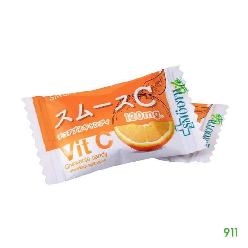 Smooth C Chewable candy 120mg. (3.2g.x14pac.)