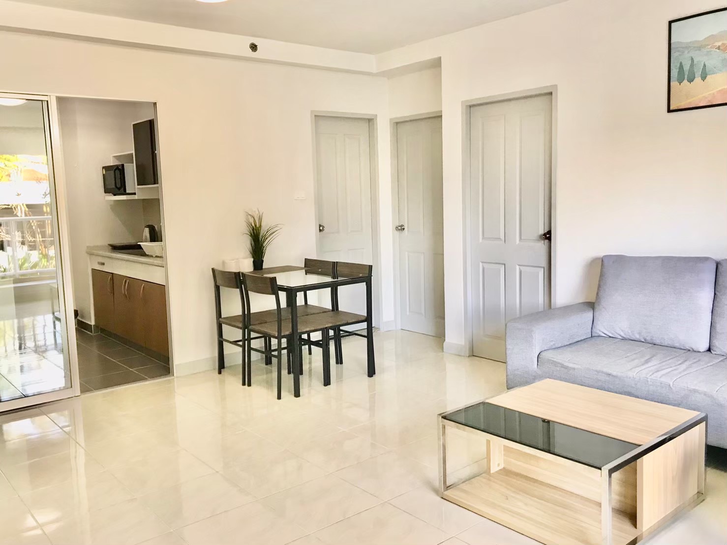 For Rent : Supalai Park @Downtown Phuket, 2 bedrooms 2 bathrooms, 2nd flr.