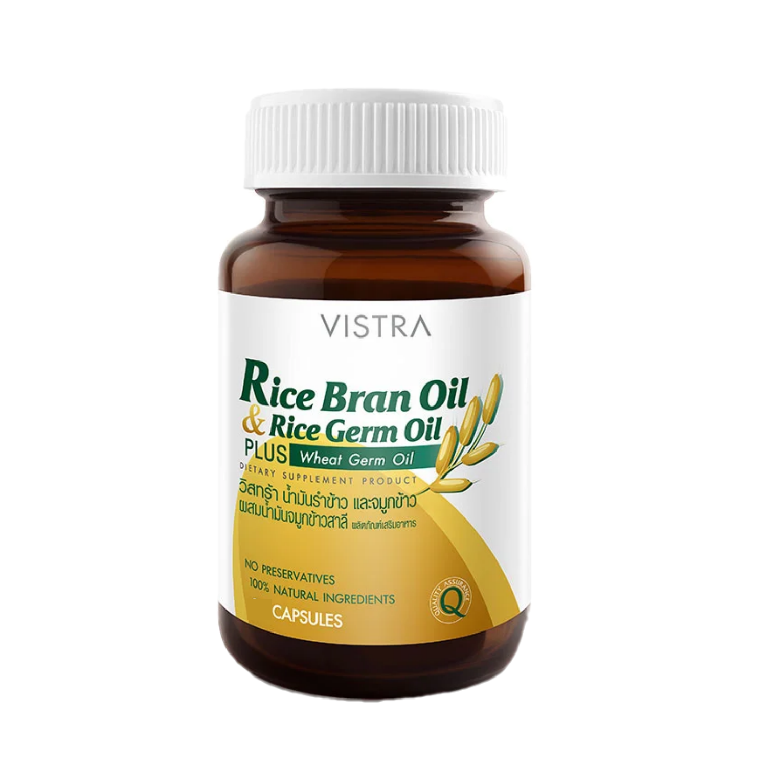 VISTRA Rice Bran Oil & Germ Oil Plus Wheat Germ Oil