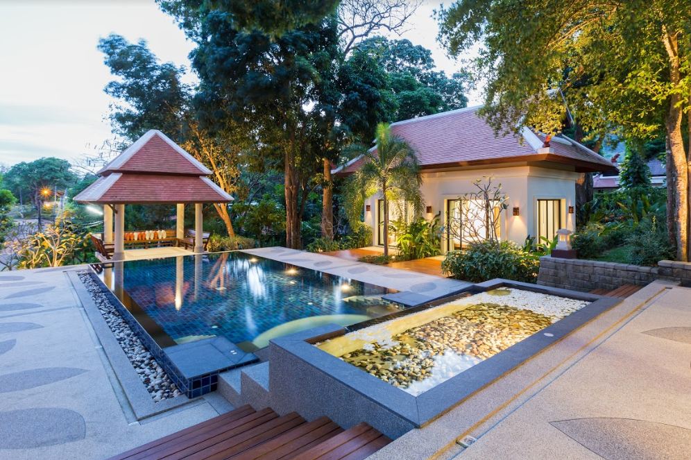 For Sale : Nai Harn, Luxury Tree Pool Villa, 3 Bedrooms 3 Bathrooms, Garden view.