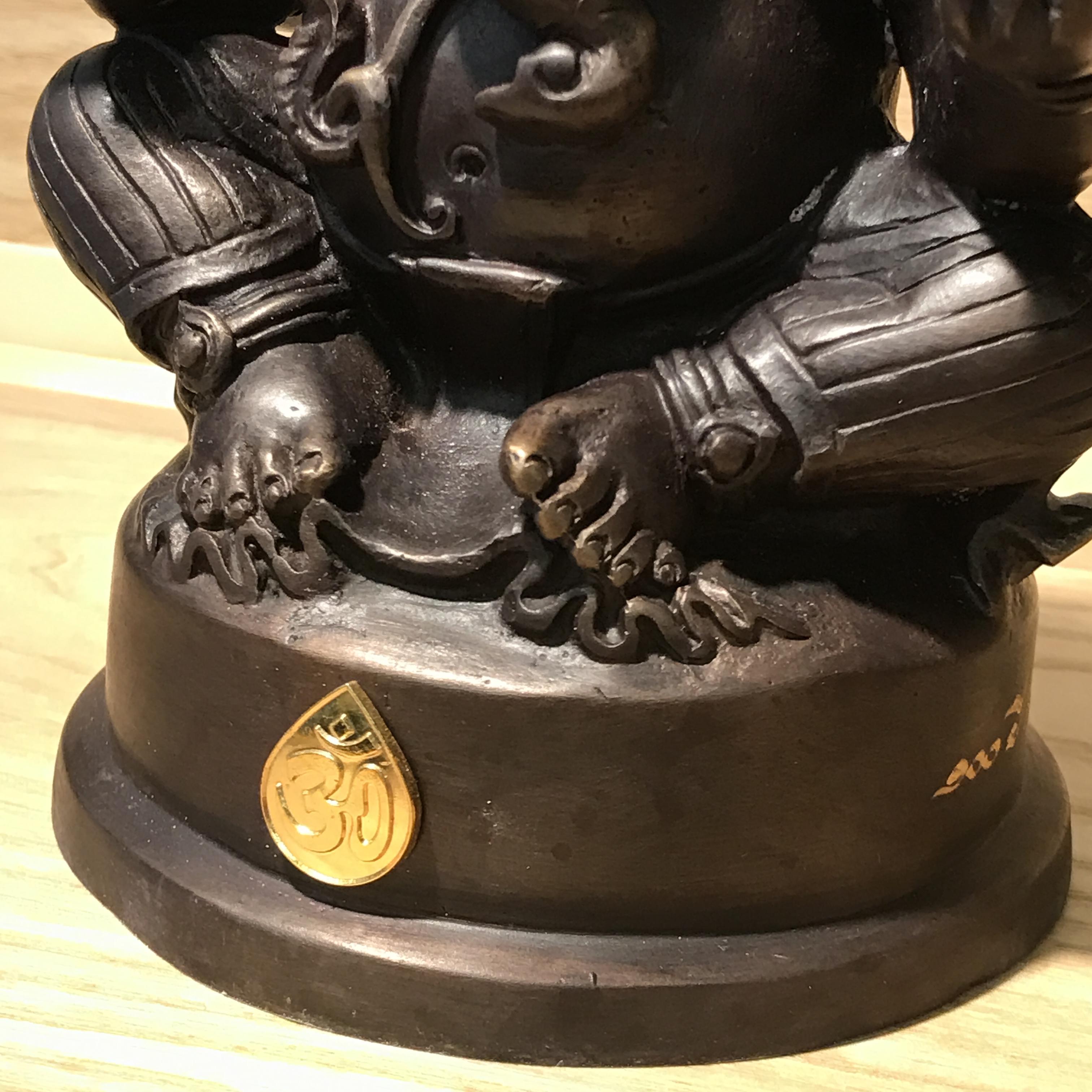 พระพิฆเนศ รุ่นครบรอบ100 ปี กรมศิลปากร ปี2556 ขนาดบูชา ปางบรมครู(องค์นั่ง)หน้าตัก 4 นิ้วครึ่ง No.2541