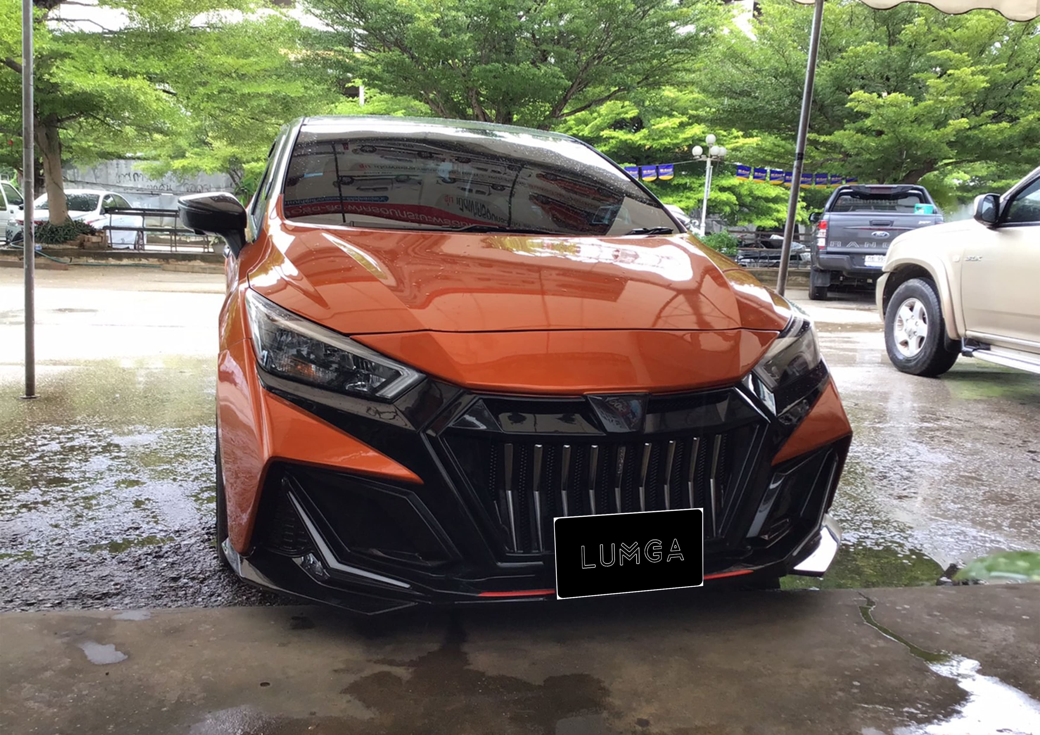 กันชนหน้า Almera Lumga 2020