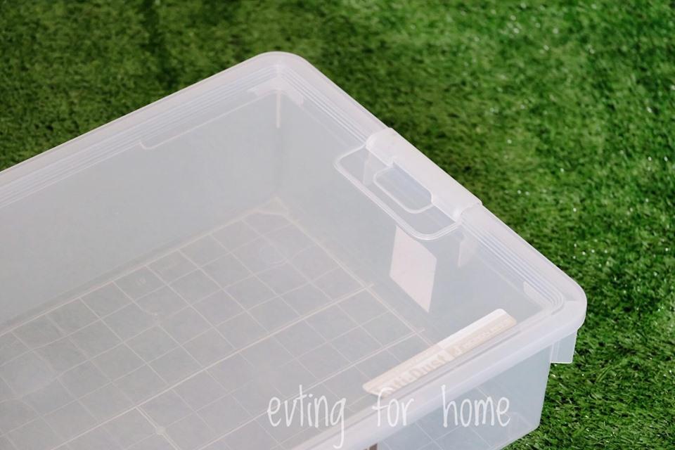 Small Evting กล่องเก็บของ เอนกประสงค์ ขนาด 16 L รุ่น 6656 อย่าลืม !! กดติดตามร้าน "รับส่วนลดเพิ่ม" กล่องใส กล่องใส่ของ สีใส storage box