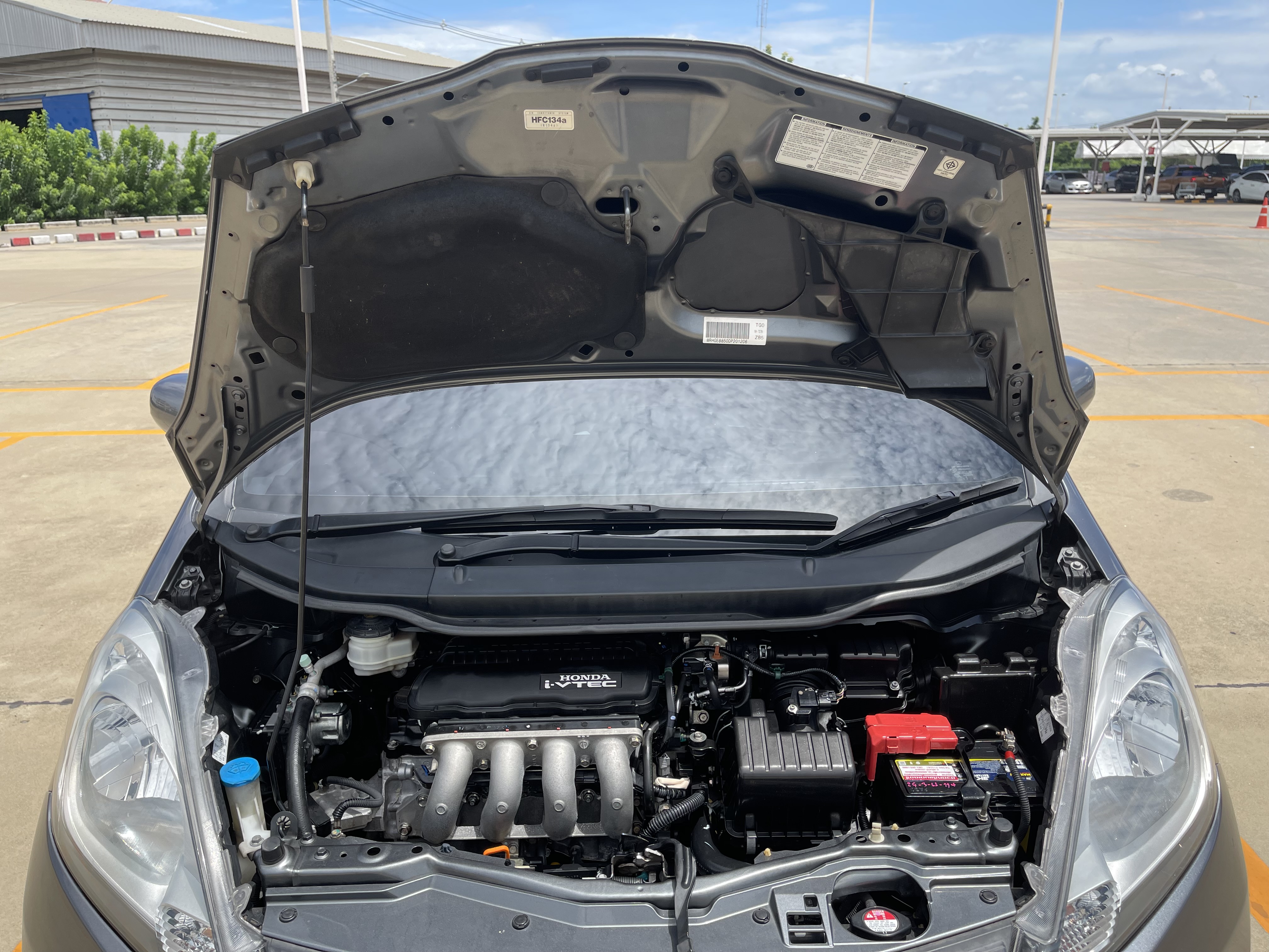 Honda Jazz 1.5 V At 2013 เทา