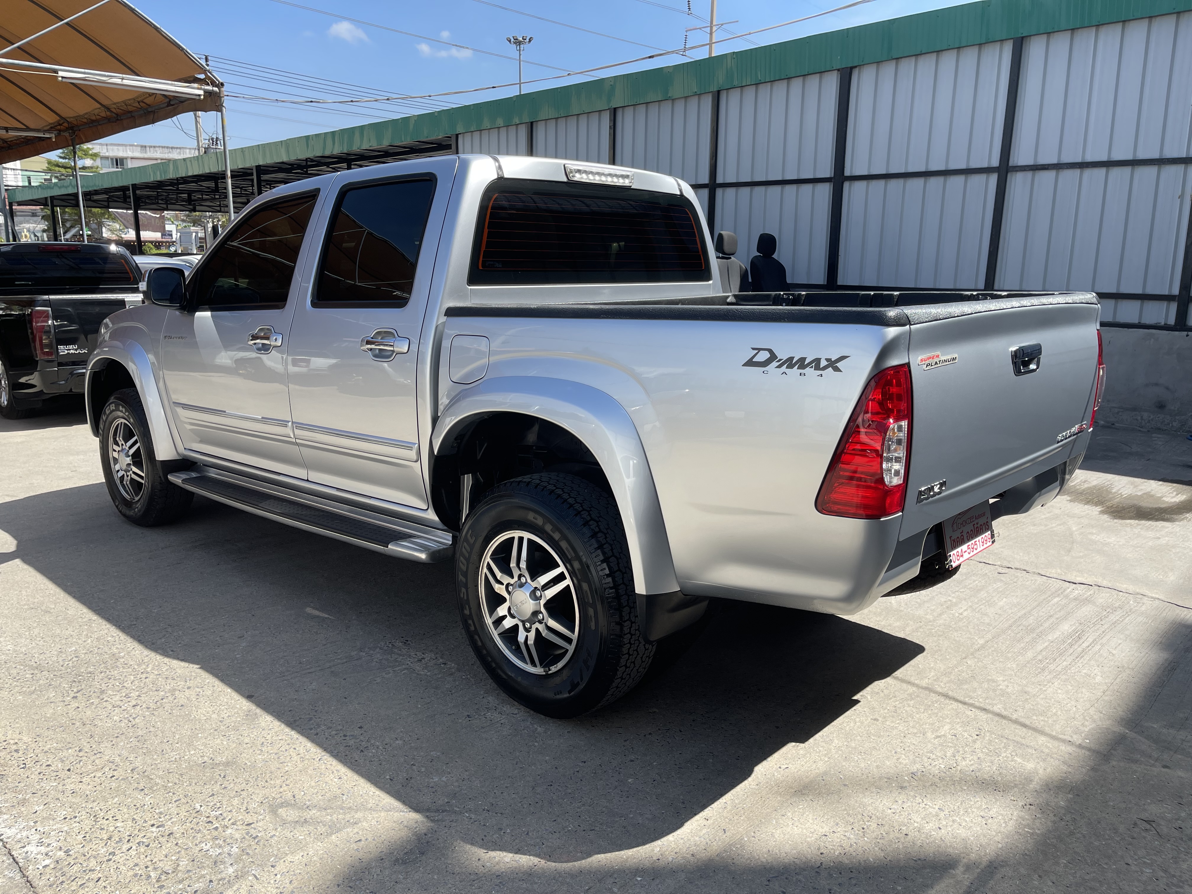 Isuzu Dmax 4ประตู Hilander 2.5 Abs 2010 เงิน