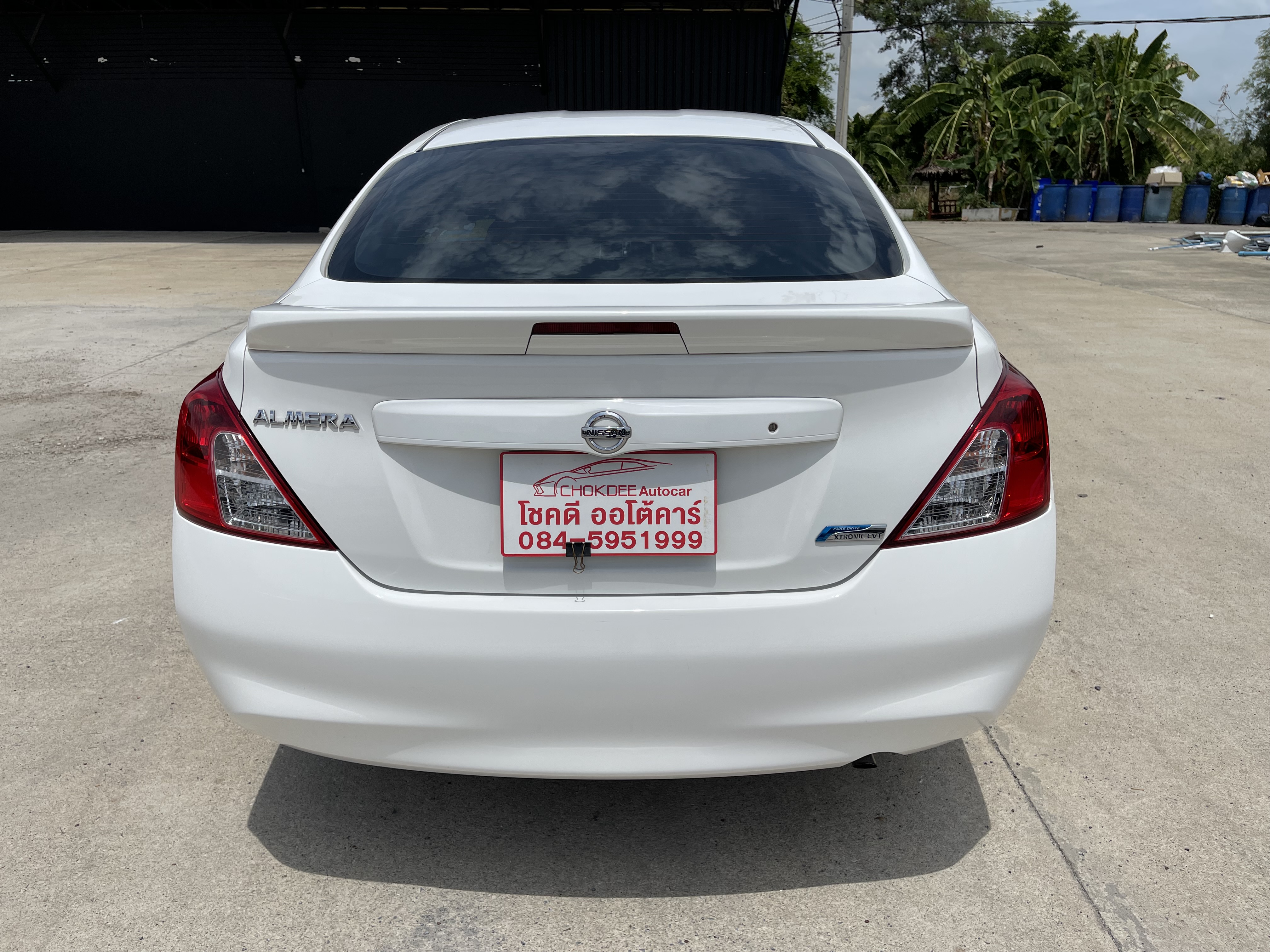 Nissan Almera 1.2 ES At 2013 ขาว