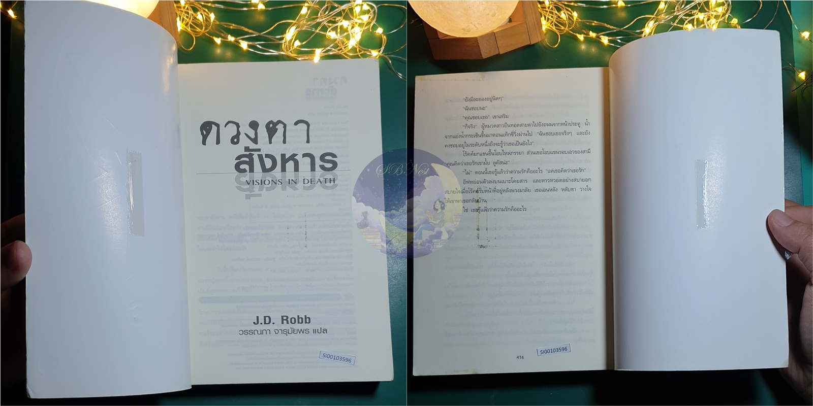 In Death #19 ตอน ดวงตาสังหาร (Visions in Death) / J.D. Robb (เจ.ดี.ร๊อบบ์)