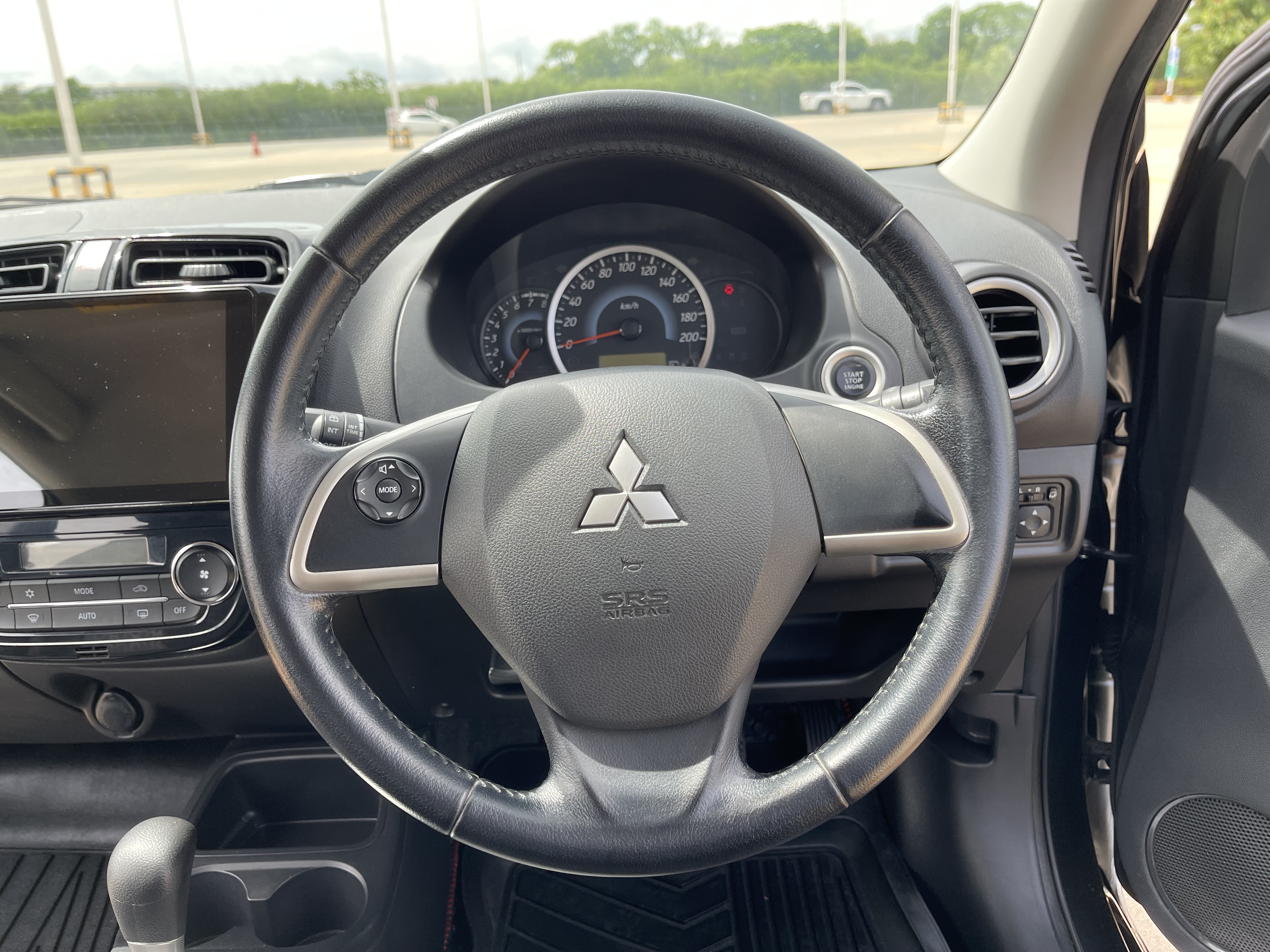 Mitsubishi Mirage 1.2 GLS Limited At 2015 เทาดำ