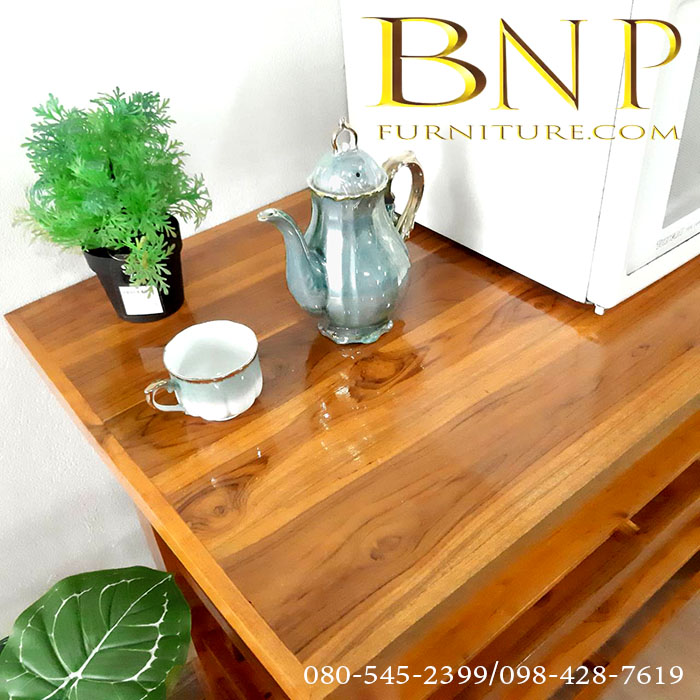 ชั้นวางของไม้สัก ราคาถูก 1