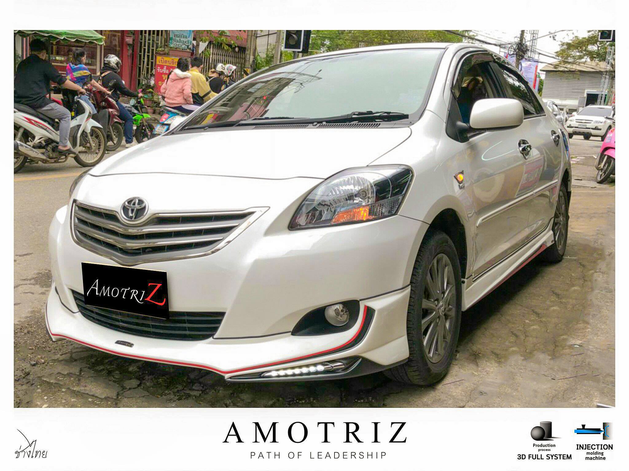 Toyota Vios 2007 to 2012 body kits by Amotriz