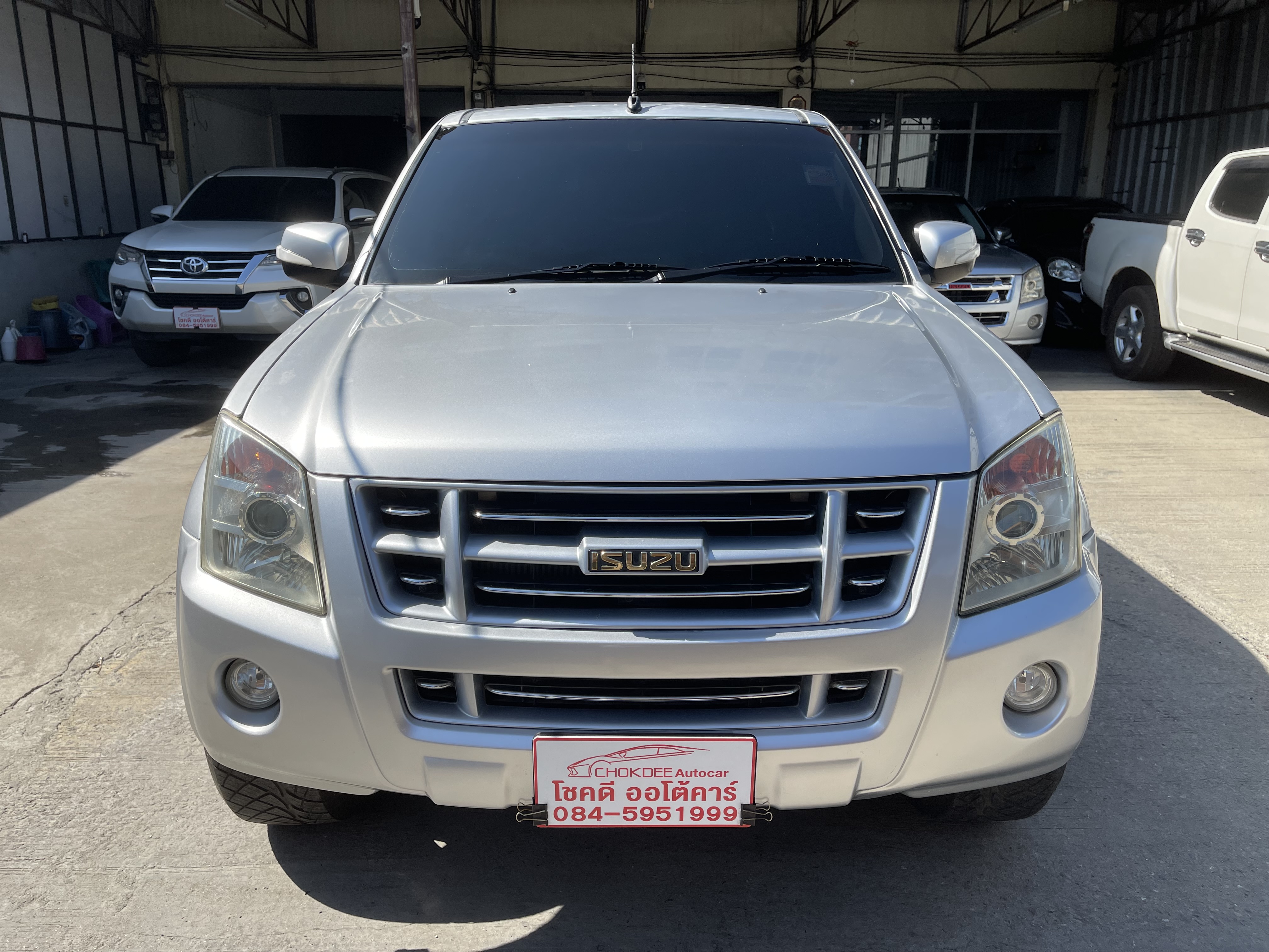 Isuzu Dmax 4ประตู Hilander 2.5 Abs 2008 เงิน