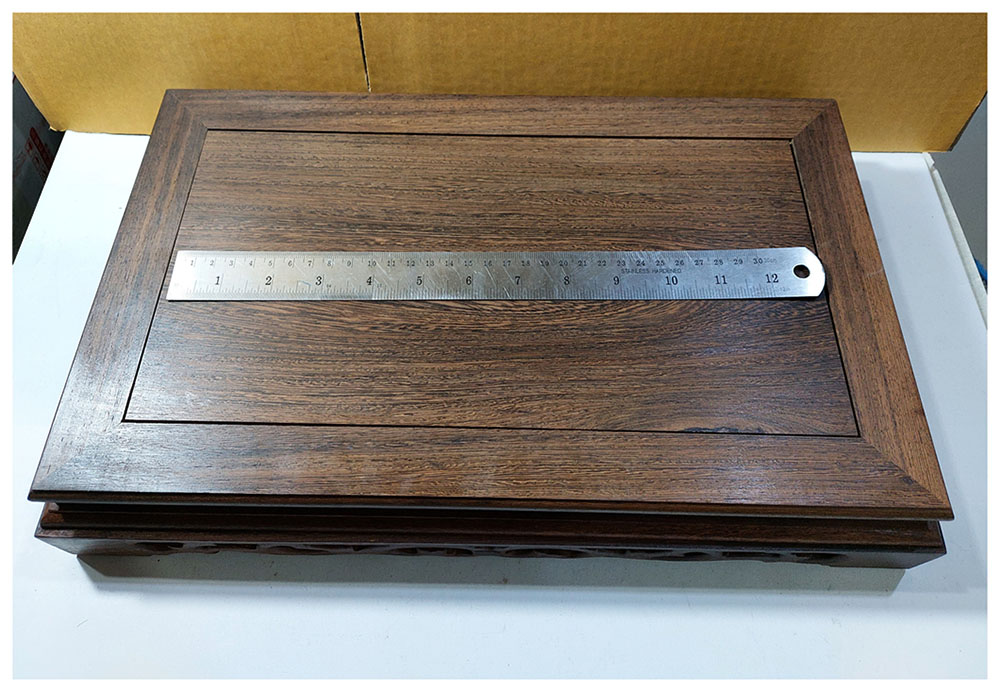 กี๋หรือฐานไม้ สี่เหลี่ยมผืนผ้า ท๊อป 23.5cmx39.5cm