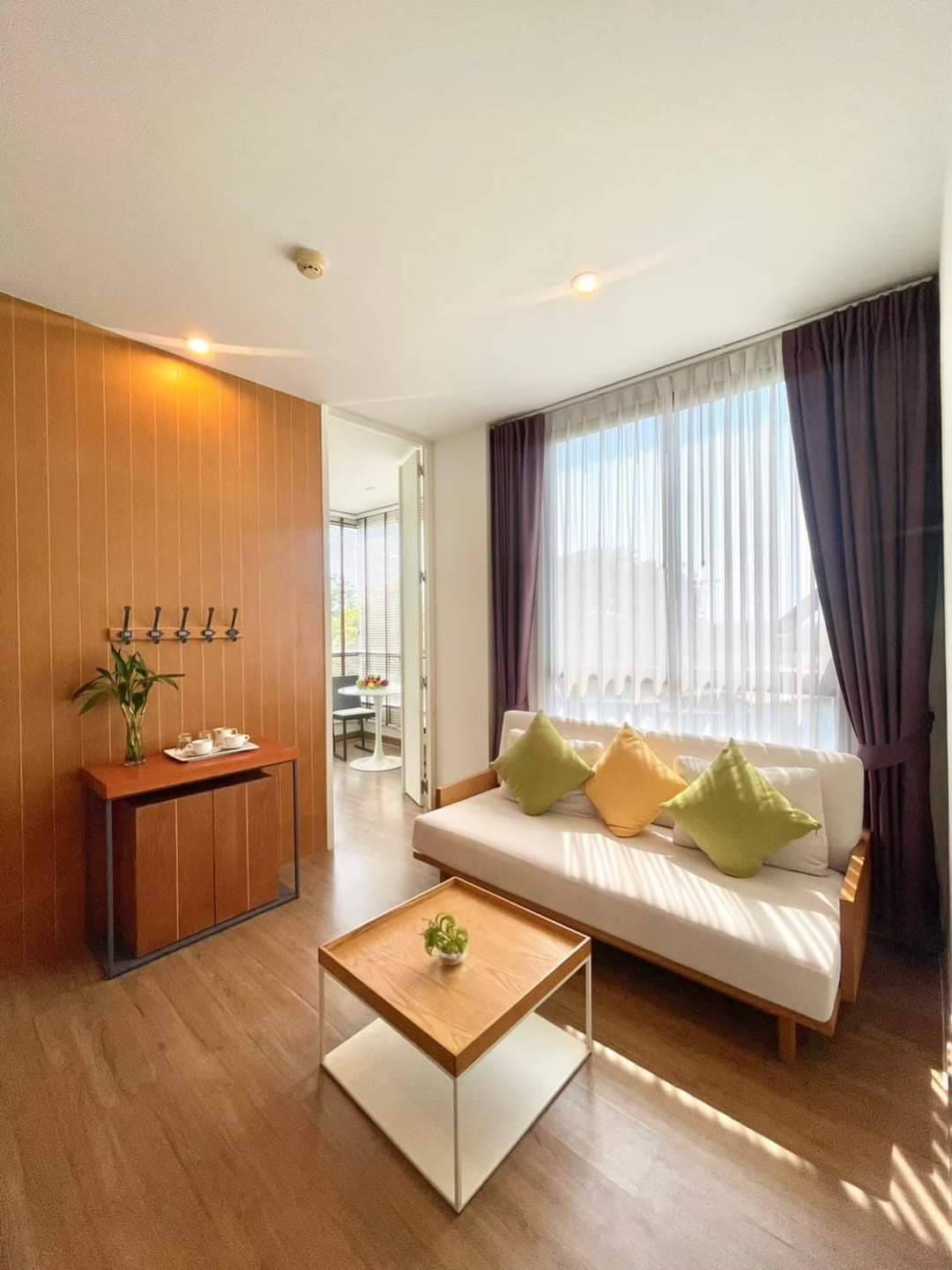 For Rent : Cherngtalay, Hill Myna Condotel, 1 bedroom 1 bathroom, 7th flr., Mountain view