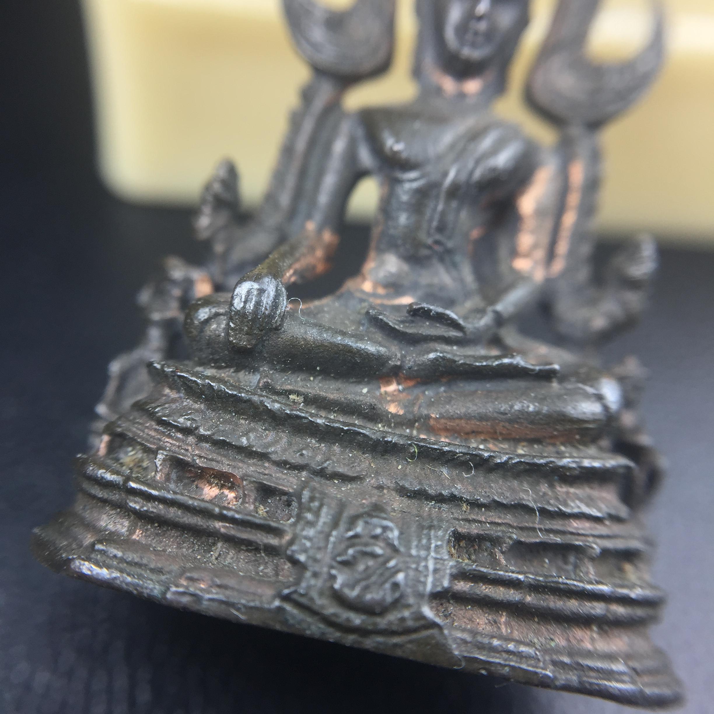 กริ่งพระพุทธชินราช ภปร. กองทัพภาคที่3จัดสร้าง ปี2517 เนื้อนวโลหะกล่องเดิม(คัดสภาพสวย)(หายาก)(ในหลวง ร.9 เสด็จในพิธี)