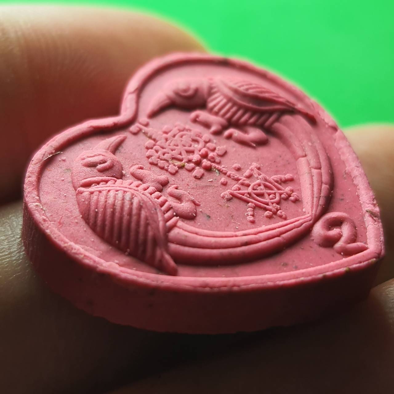 ของเสน่ห์ สาริกาลิ้นทอง สีชมพู เลี่ยมกรอบ รุ่นคู่ไม่ขาด โชคไม่หมด รวยเปรี้ยง สาริกาเสน่ห์ สาริกาค้าขาย สาริกาลิ้นทอง