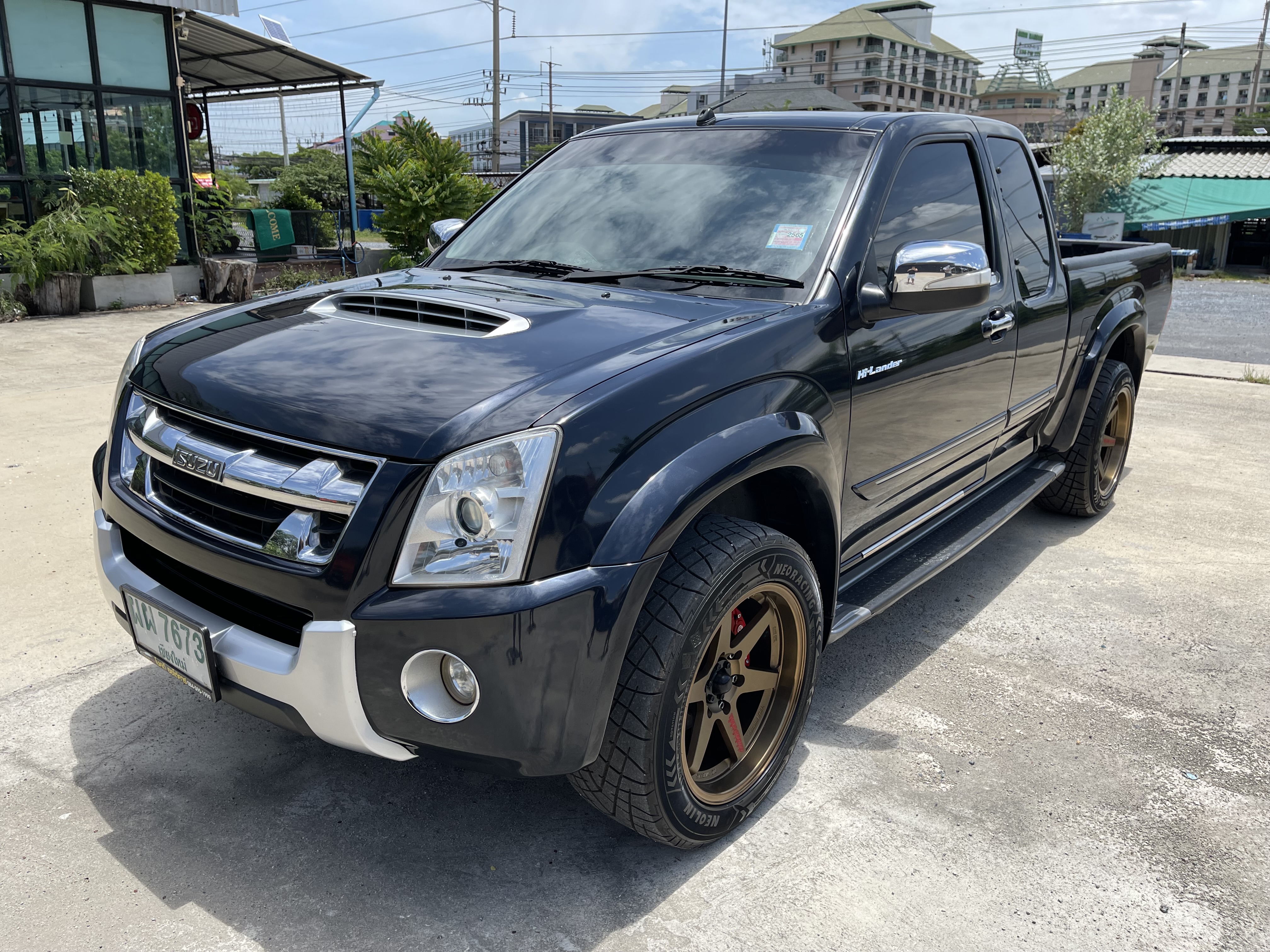 Isuzu Dmax Cab Hi-Lander 3.0 Vgs Abs Airbag 2011 ดำ