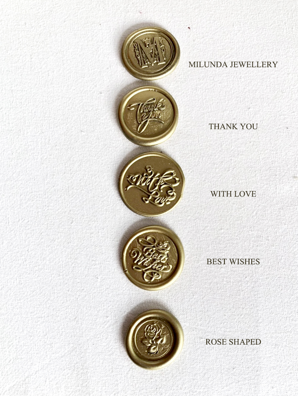 กระเป๋าของขวัญรุ่น Wax seal stamp รุ่นสายลาย 2 สี 4 ไซด์