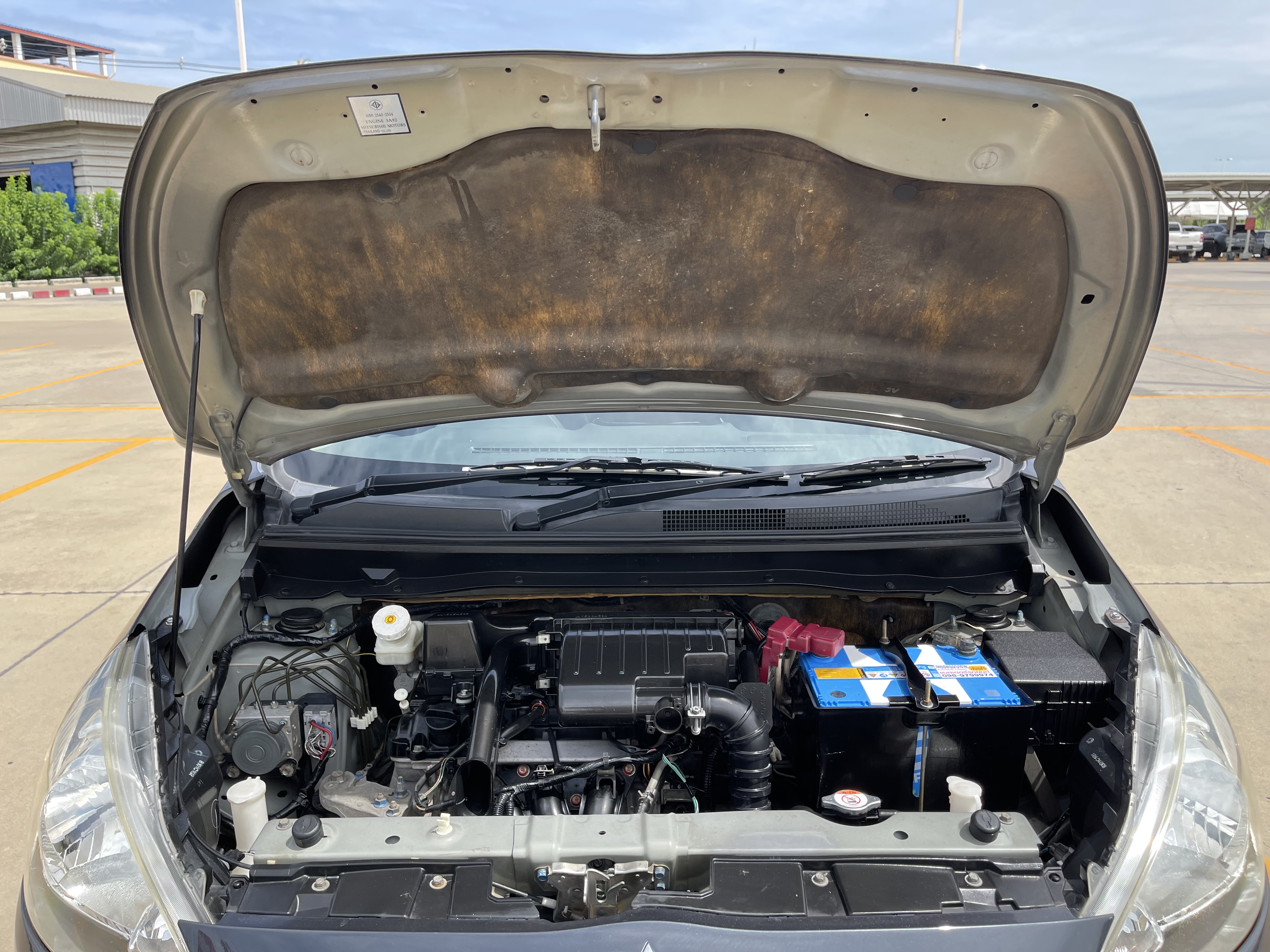 Mitsubishi Mirage 1.2 GLS Limited At 2015 เทาดำ