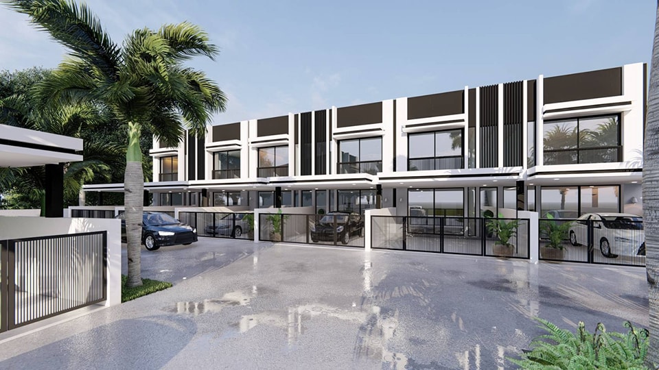 For Sales : Koh Kaew, 2-story townhome,3 Bedrooms, 3 Bathrooms