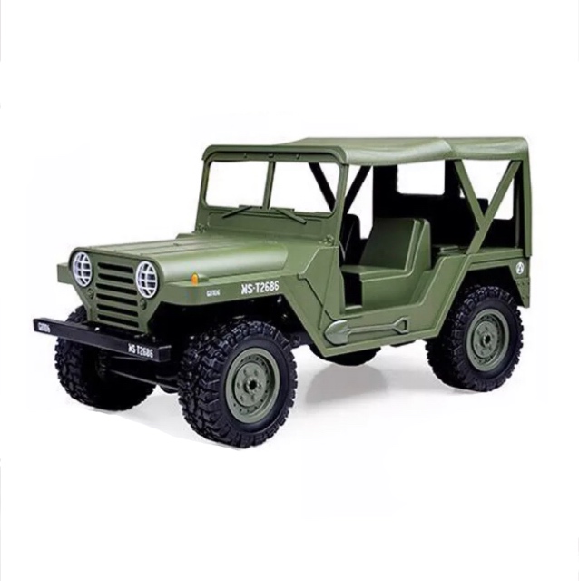 U.S. M151 Jeep (1/14) : ชุดพร้อมเล่น